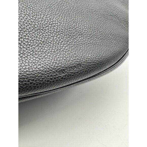 BY FAR Maxi Cush 100% cowhide leather large shoulder bag + Dust bag BLACK - Picture 5 of 11